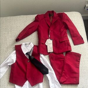 Red Suit Set for boys